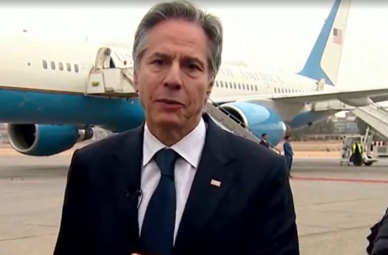 ادعای وزیر خارجه آمریکا: تشکیل کشور فلسطینی بهترین راه برای منزوی کردن ایران است