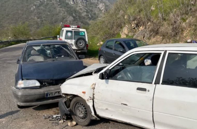 تصادف در محور پاتاوه دهدشت یک کشته و ۲ مصدوم برجای گذاشت