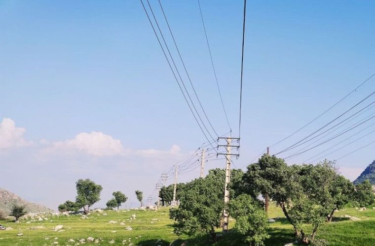 تبدیل شبکه مسی برق به کابل خودنگهدار یک تیر با چند نشان