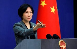 تاکید مجدد چین پس از اعتراض ایران: انچه در بیانیه با امارات درمورد جزایر سه گانه گفتیم، موضع ثابت ماست