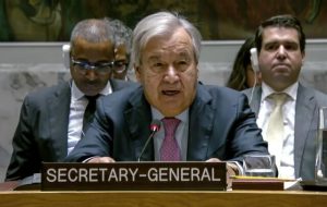 وزیر خارجه اسرائیل: ورود دبیرکل سازمان ملل به اسرائیل ممنوع است / او حملات اخیر ایران را محکوم نکرده / گوترش از اسرائیل متنفر است؛ او لکه ننگی در تاریخ سازمان ملل به شمار می‌رود / واکنش سازمان ملل: اظهارات کاتس بیانیه سیاسی بود