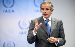 مدیرکل آژانس بین‌المللی انرژی اتمی: ایران از ذخایر اورانیوم غنی شده کافی برای ساخت۷سلاح هسته‌ای برخوردار است، اما امروز سلاح هسته‌ای ندارد/ تهدیدات ترامپ علیه ایران واقعی است /در گفت‌و‌گو با عراقچی توافق کردیم تا تهران هرچه سریع‌تر مواردی که درباره آنها شفاف نبوده را شفاف‌سازی کند تا بتوانیم احتمال هرگونه تقابل را کاهش دهیم؛ هرگونه تقابل ویرانگر خواهد بود