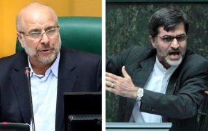 کوچک زاده: مجلس هیچ اطلاعی از مذاکرات ندارد، ولی حالا که بناست این اقدام با تلخی کامل صورت گیرد، ما مخالفتی نمی‌کنیم / واکنش قالیباف: شما نمی‌توانید از طرف مجلس سخن بگویید / مجلس در جریان مذاکرات عمان است / هیچ کاری و هیچ اقدامی خارج از مسیر قانونی انجام نمی‌شود