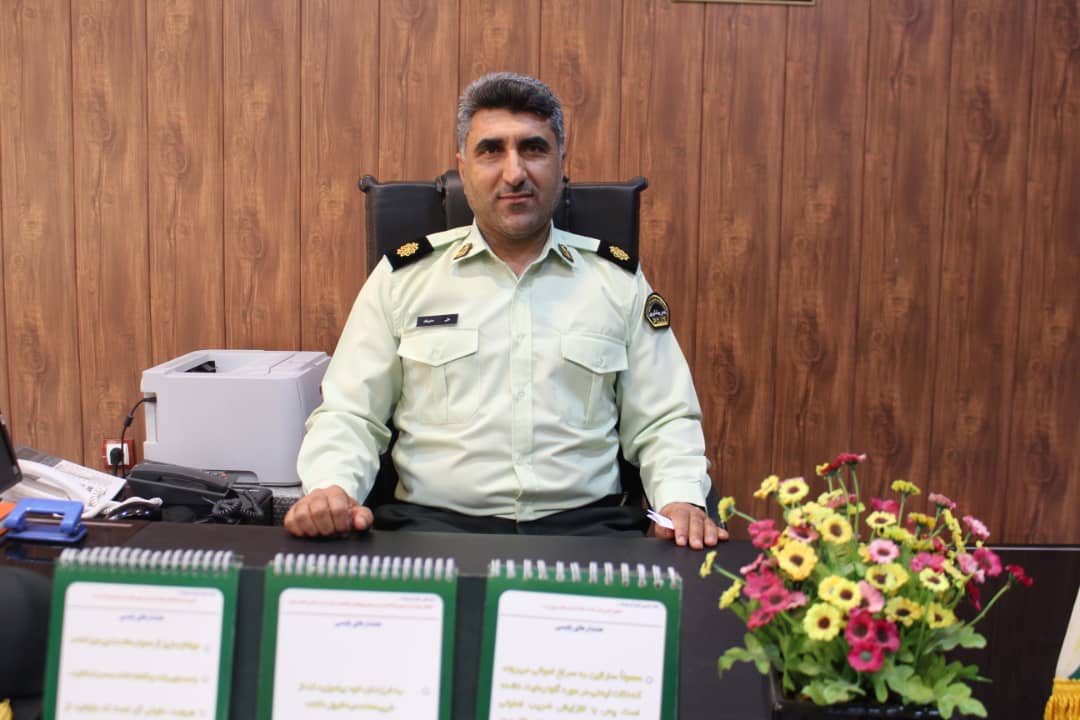 رئیس کلانتری ۱۱ علی آباد فرماندهی انتظامی شهرستان گچساران منصوب شد رئیس کلانتری ۱۱ علی آباد فرماندهی انتظامی شهرستان گچساران منصوب شد