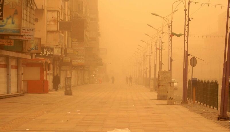 افزایش حدود چهار برابری پدیده ریزگرد در گچساران افزایش حدود چهار برابری پدیده ریزگرد در گچساران