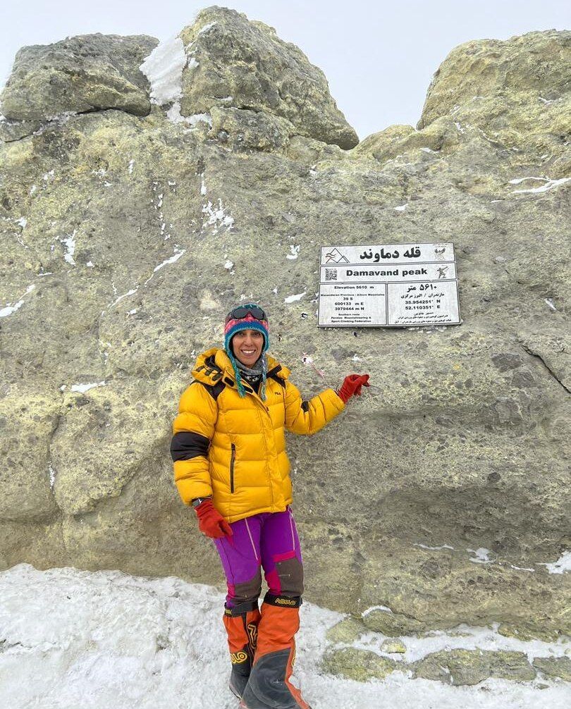 بانویی که به عشق ایران راه پرسنگلاخ فتح قلههای مرتفع دنیا را هموار کرد بانویی که به عشق ایران راه پرسنگلاخ فتح قلههای مرتفع دنیا را هموار کرد