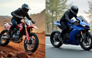 مقایسه خرید موتورسیکلت‌های اسپرت و کراس؛ کدام‌یک بهتر است؟