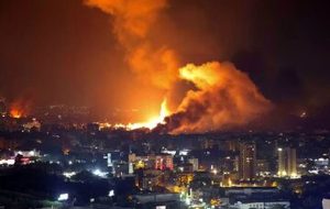 شنیده شدن صدای انفجارهایی در خرمآباد و بروجرد / خبرگزاری مهر: برخی کاربران از فعالیت پدافند هوایی در منطقه خبر دادند / آتش نشانی خرم آباد: هیچ گزارشی از وقوع انفجار یا آتش سوزی در بامداد جمعه نداشتهایم شنیده شدن صدای انفجارهایی در خرمآباد و بروجرد / خبرگزاری مهر: برخی کاربران از فعالیت پدافند هوایی در منطقه خبر دادند / آتش نشانی خرم آباد: هیچ گزارشی از وقوع انفجار یا آتش سوزی در بامداد جمعه نداشتهایم