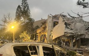 رسانههای اسرائیلی: ۶ ساختمان در تلآویو در حمله ایران با خاک یکسان شد / تاکنون مرگ یک اسرائیلی و زخمی شدن ۲۰ نفر دیگر تایید شده رسانههای اسرائیلی: ۶ ساختمان در تلآویو در حمله ایران با خاک یکسان شد / تاکنون مرگ یک اسرائیلی و زخمی شدن ۲۰ نفر دیگر تایید شده