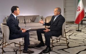 ان.بی.سی: دلیل بازداشت مهسا امینی قانون حجاب عمومی بود؛ موضع شما در مورد اینکه آیا زنان باید حجاب داشته باشند یا نه، چیست؟ / پزشکیان: موضع من هیچ تغییری نکرده؛ انسانها حق انتخاب دارند و این حق باید محترم شمرده شود / نوع مدیریتی که در آن مقطع به کار گرفته شد، درست نبود ان.بی.سی: دلیل بازداشت مهسا امینی قانون حجاب عمومی بود؛ موضع شما در مورد اینکه آیا زنان باید حجاب داشته باشند یا نه، چیست؟ / پزشکیان: موضع من هیچ تغییری نکرده؛ انسانها حق انتخاب دارند و این حق باید محترم شمرده شود / نوع مدیریتی که در آن مقطع به کار گرفته شد، درست نبود