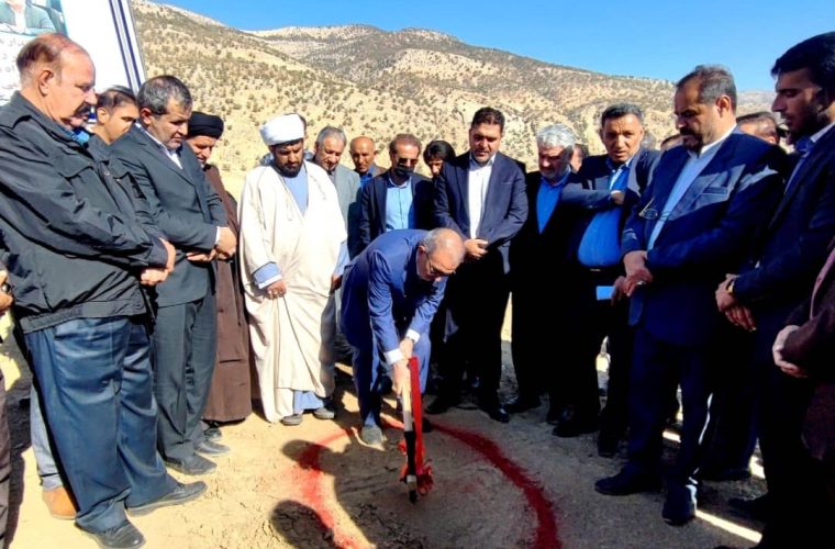 ۲۶۰ واحد مسکن جوانی جمعیت در دیشموک کلنگ‌زنی شد