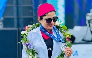 موفقیت بین‌المللی دندانپزشک گچسارانی/کسب مقام سوم در رقابت های دو نیمه ماراتن جهان